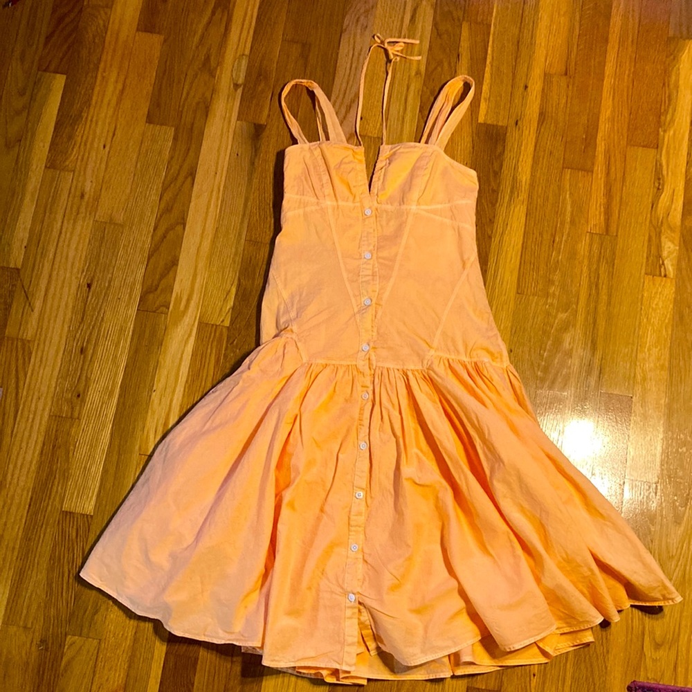 Armani Exchange peach dream dress!